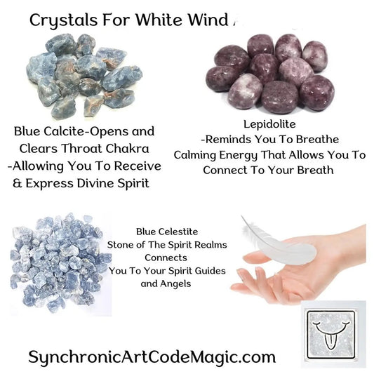 Crystals for White Wind Solar Seal