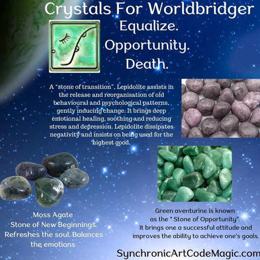 Crystals For Worldbridger Solar Seal