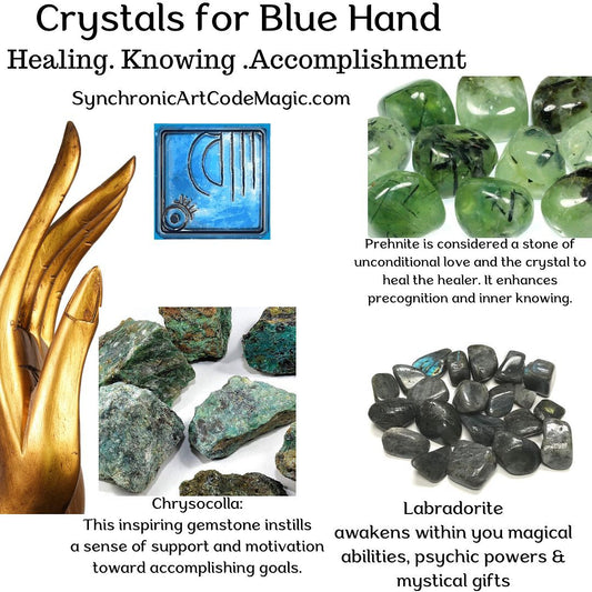 Crystals for Blue Hand Solar Seal