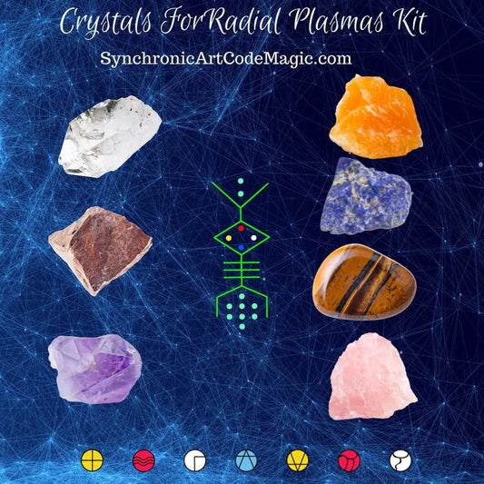 7 Radial Plasmas Crystal Kit
