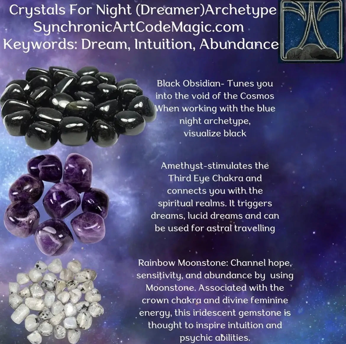 Crystals for Night Solar Seal